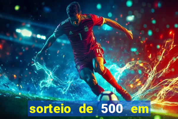 sorteio de 500 em cash toda segunda feira novibet